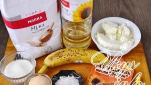 Банановые сырники к завтраку Как готовить сырники из творога с бананом